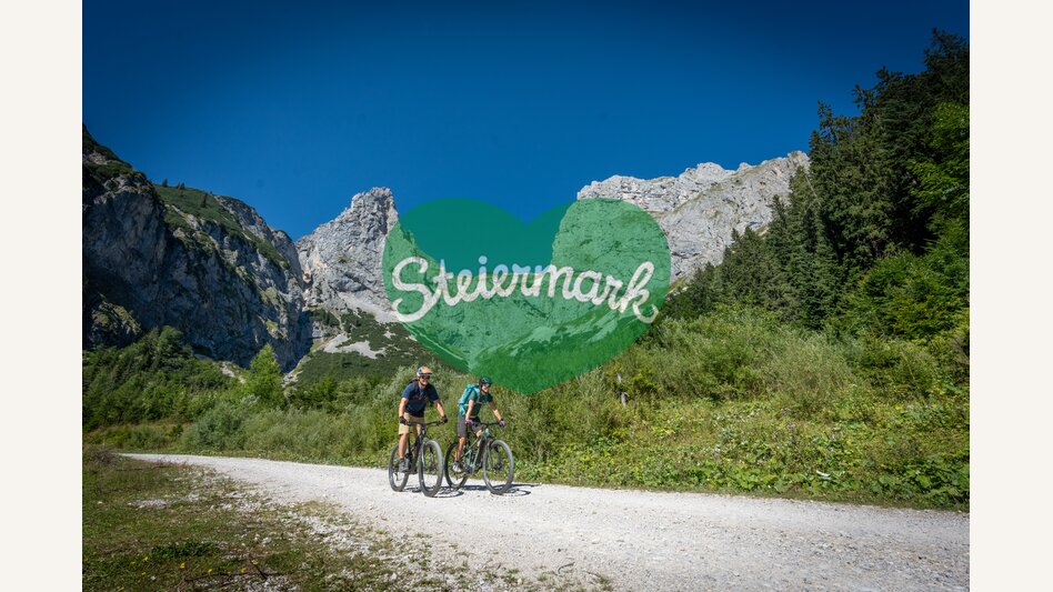 Mountainbiketour im Angesicht des Kaiserschilds | © STG | Jesse Streibl