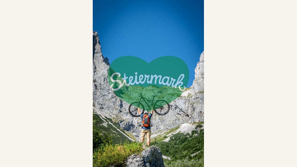 Mountainbiker in der Eisenerzer Ramsau | © STG | Jesse Streibl