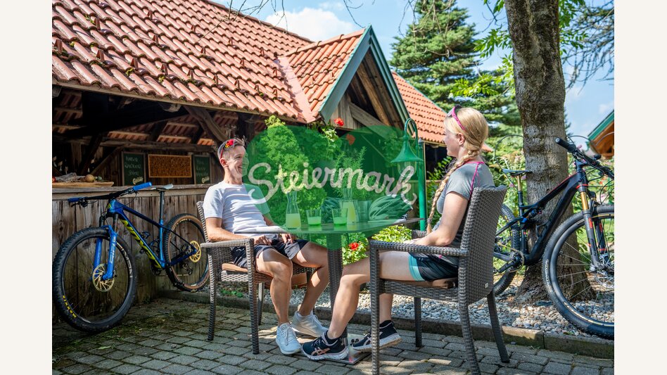 Murradweg break at the Fisching camping park | © STG | Jesse Streibl