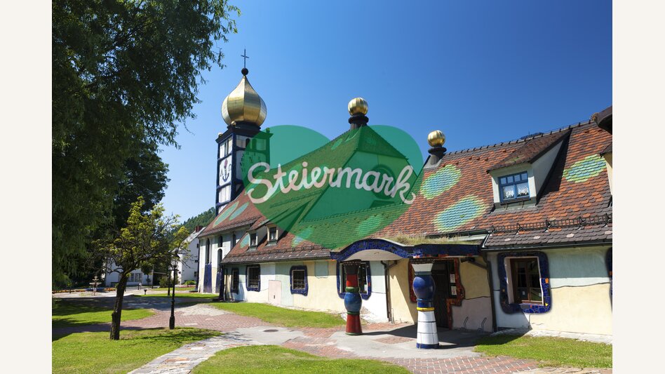 St. Barbarakirche Hundertwasser in Bärnbach | © STG | Harry Schiffer