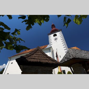 Kirche in Edelschrott am Weststeirische Jakobsweg | © STG | Harry Schiffer