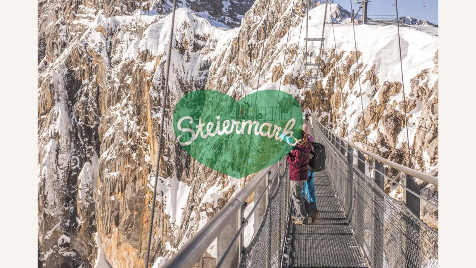 Suspension bridge at the Dachstein | © Steiermark Tourismus | Peter Lugosi