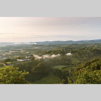 View of Seggau Castle and Frauenberg pilgrimage church | © Steiermark Tourismus | Wolfgang Jauk
