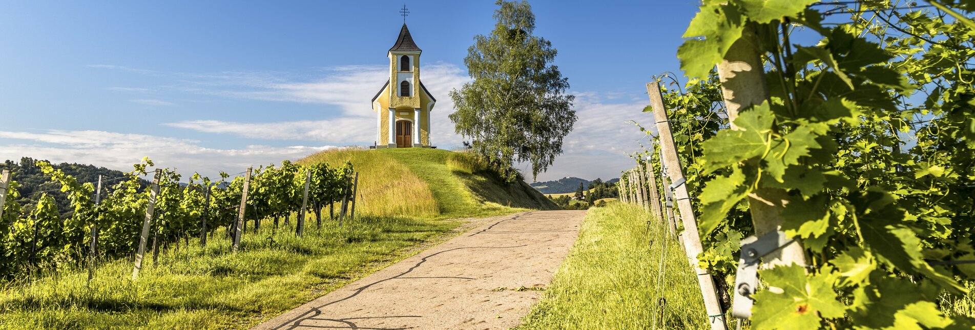 Dreisiebner chapel in Eichberg-Trautenburg (Southern Styria) | © Steiermark Tourismus | Wolfgang Jauk