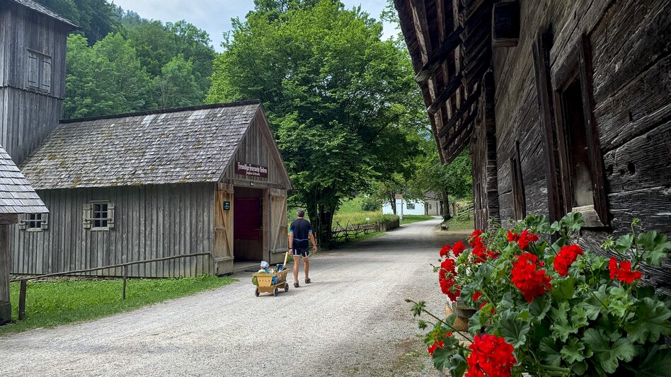 Im Freilichtmuseum Stübing
