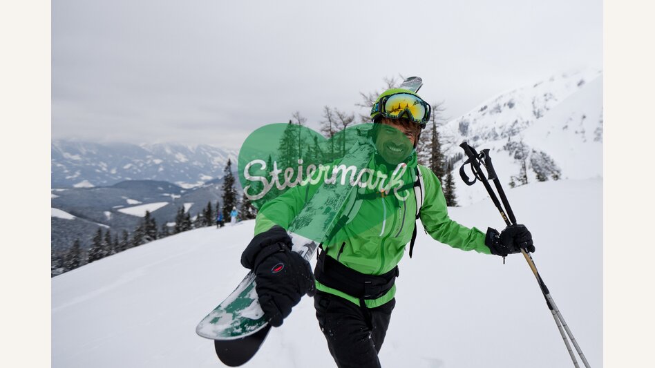 Ski touring in the Gesäuse | © Steiermark Tourismus | Tom Lamm