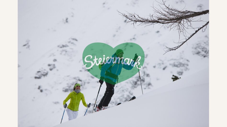 Ski touring in the Gesäuse | © Steiermark Tourismus | Tom Lamm