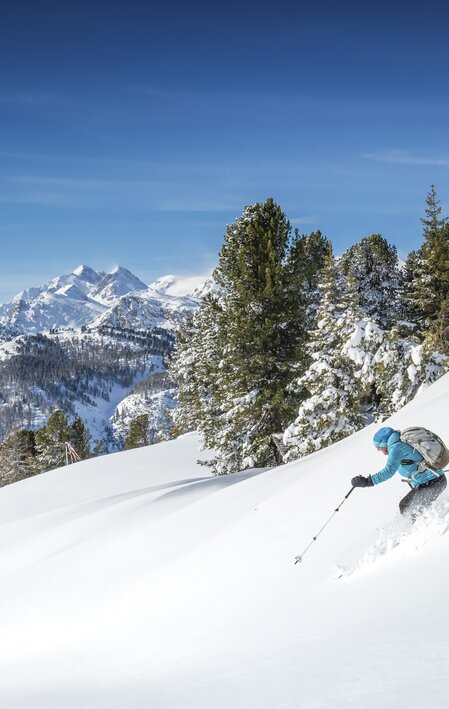 Skitouren-Abfahrt am Stoderzinken | © Steiermark Tourismus | photo-austria.at