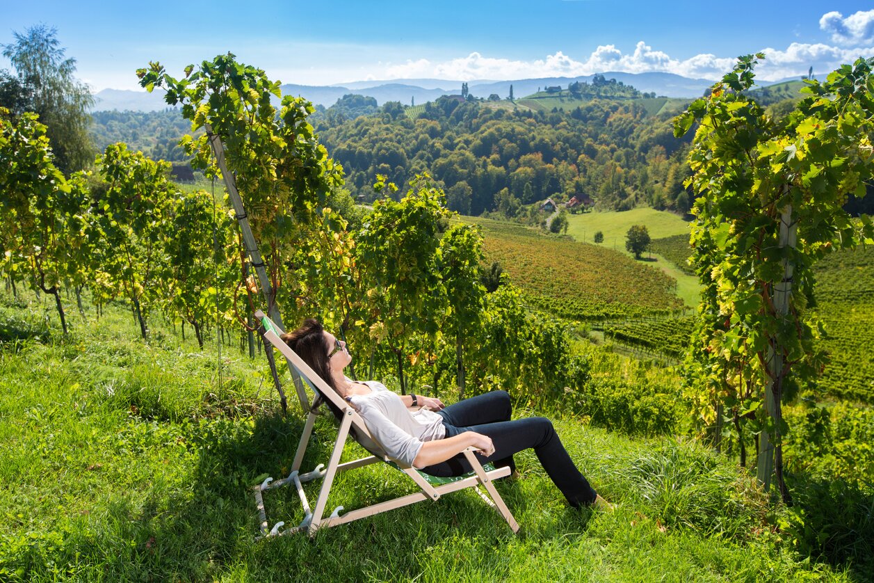 Erholung in der Südsteiermark | © Vino Cool | Schiffer-Symbol
