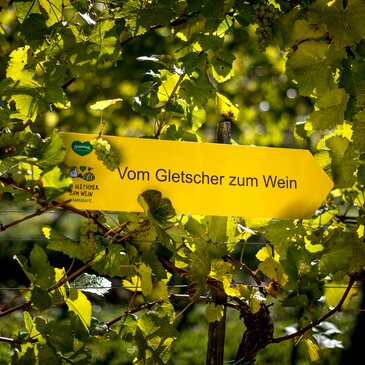 Wanderroute "Vom Gletscher zum Wein"