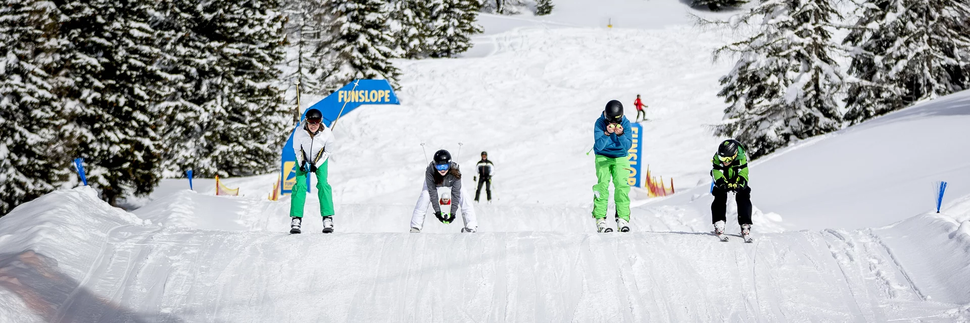 Skifahrer-Jugend auf der Fun Slope am Hauser Kaibling | © STG | Tom Lamm
