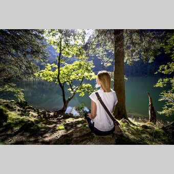 Schwarzensee lake at Naturpark Sölktäler | © Steiermark Tourismus | Tom Lamm