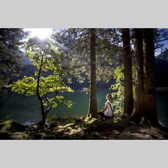 Schwarzensee lake at Naturpark Sölktäler | © Steiermark Tourismus | Tom Lamm