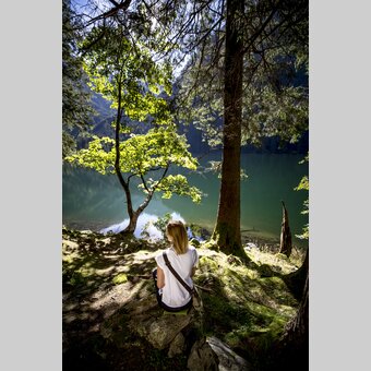 Schwarzensee lake at Naturpark Sölktäler | © Steiermark Tourismus | Tom Lamm
