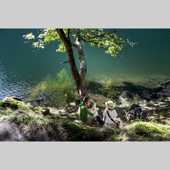 Schwarzensee lake at Naturpark Sölktäler | © Steiermark Tourismus | Tom Lamm
