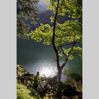 Schwarzensee lake at Naturpark Sölktäler | © Steiermark Tourismus | Tom Lamm