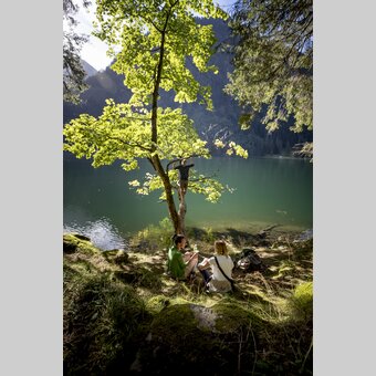 Schwarzensee lake at Naturpark Sölktäler | © Steiermark Tourismus | Tom Lamm