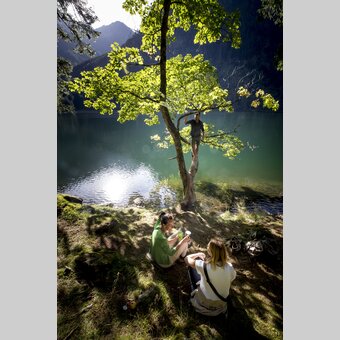 Schwarzensee lake at Naturpark Sölktäler | © Steiermark Tourismus | Tom Lamm