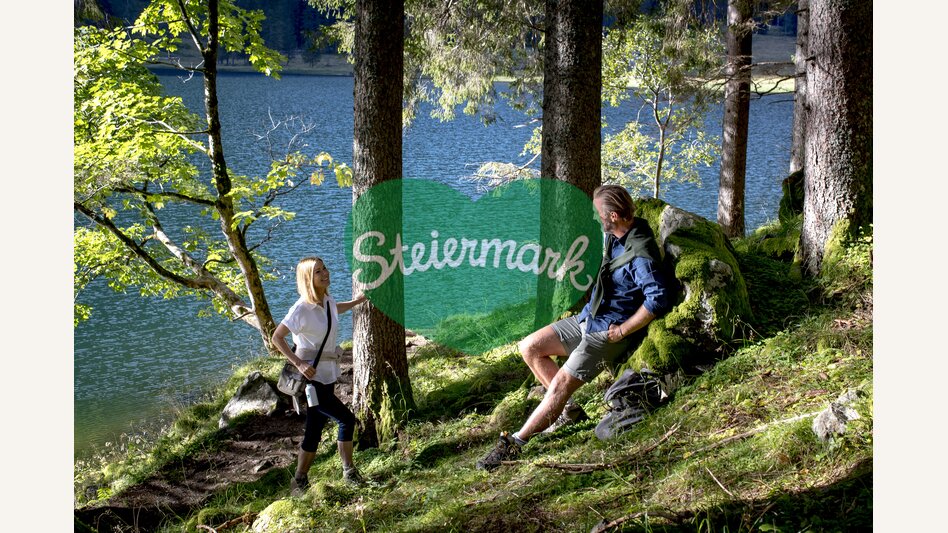 At the Schwarzensee lake | © Steiermark Tourismus | Tom Lamm