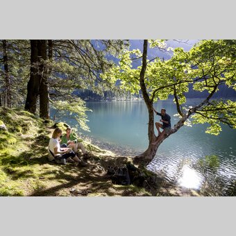 Schwarzensee lake at Naturpark Sölktäler | © Steiermark Tourismus | Tom Lamm