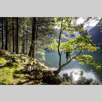 Schwarzensee lake at Naturpark Sölktäler | © Steiermark Tourismus | Tom Lamm