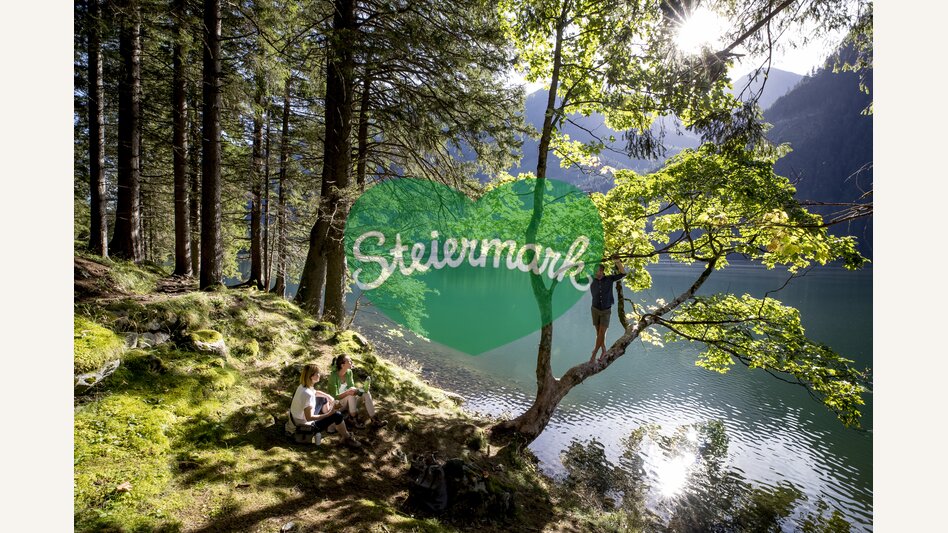 Schwarzensee lake at Naturpark Sölktäler | © Steiermark Tourismus | Tom Lamm
