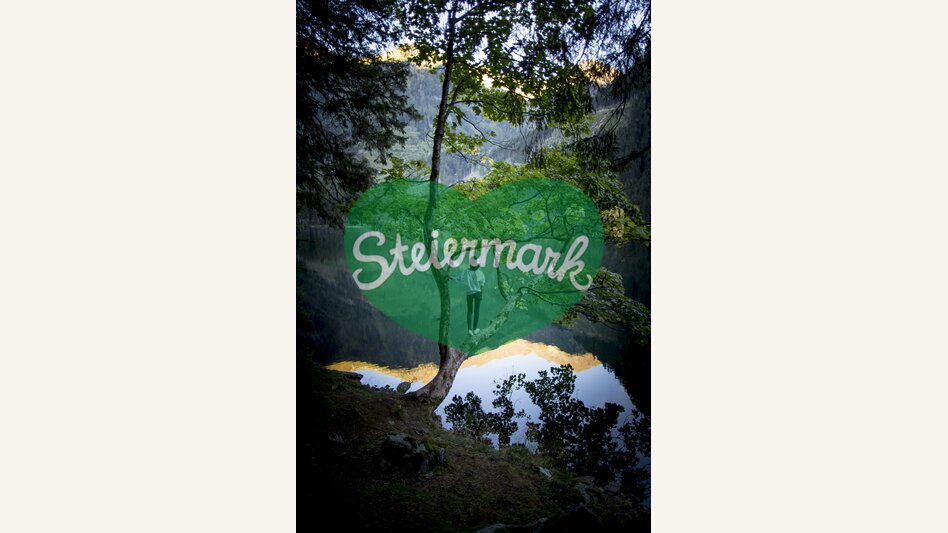 At Schwarzensee lake in Sölktäler Nature Park | © Steiermark Tourismus | Tom Lamm
