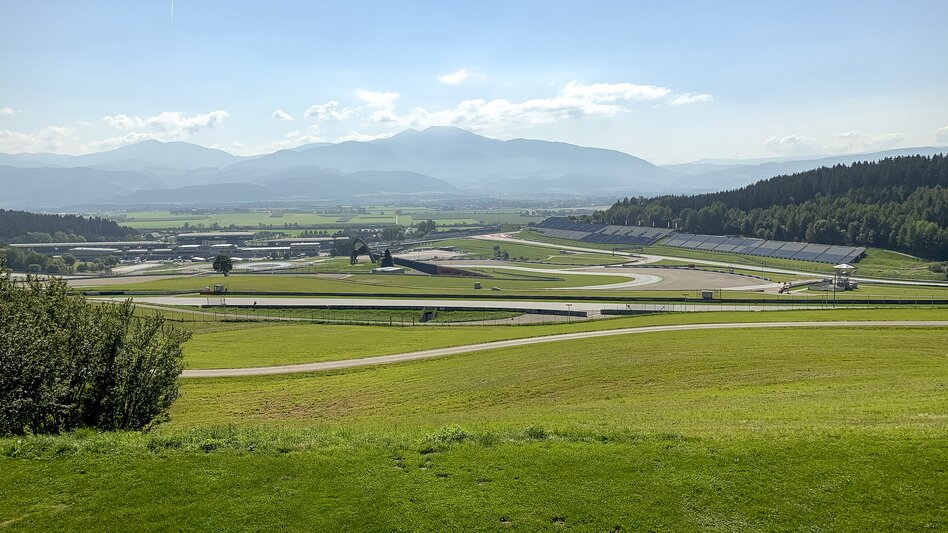 Blick auf den Red Bull Ring