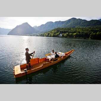 Plättenfrühstück am Grundlsee | © STG | Tom Lamm