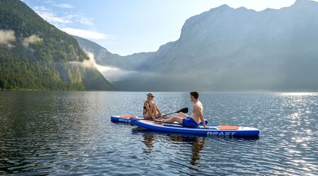 Stand up paddling am Altausseersee | © Ausseerland Salzkammergut | Susanne Einzenberger