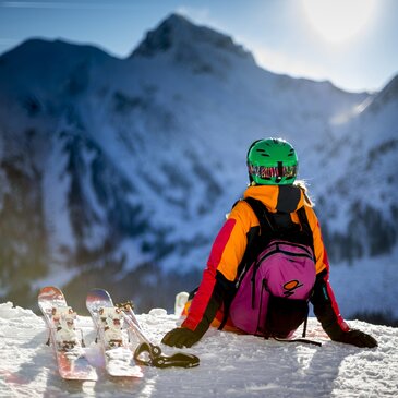 Ski fahren am Präbichl