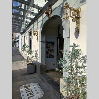 Hotel entrance Schlossberghotel Graz | © Steiermark Tourismus | Sarah Valda