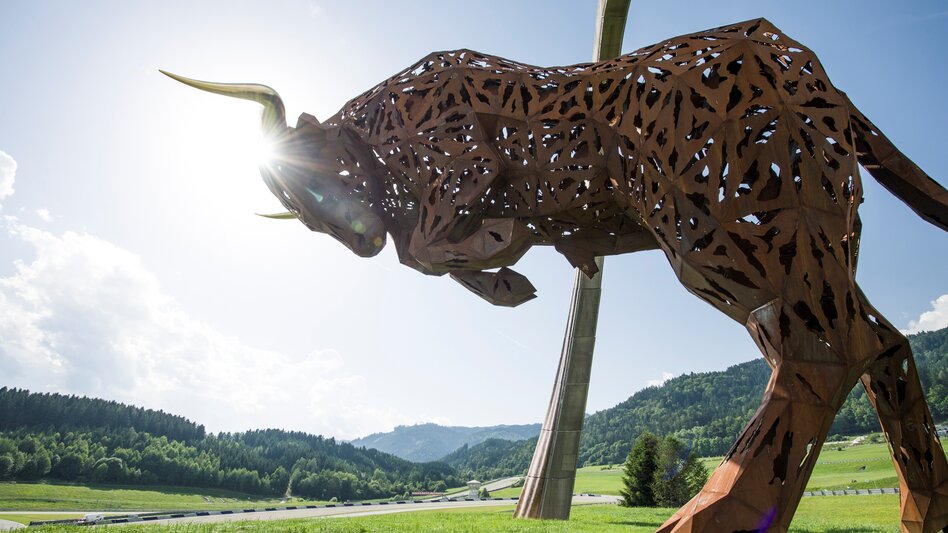 Der Bulle am Red Bull Ring