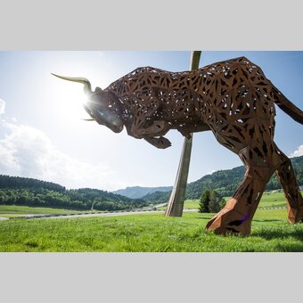 Der Bulle am Red Bull Ring | © Projekt Spielberg GmbH & Co KG | Philip Platzer