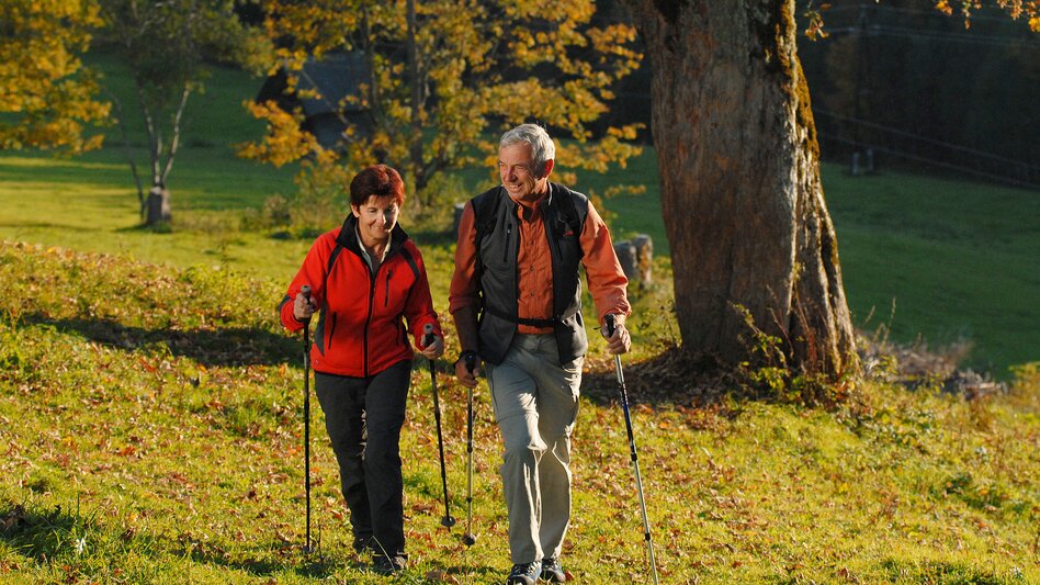 Wandern im Herbst