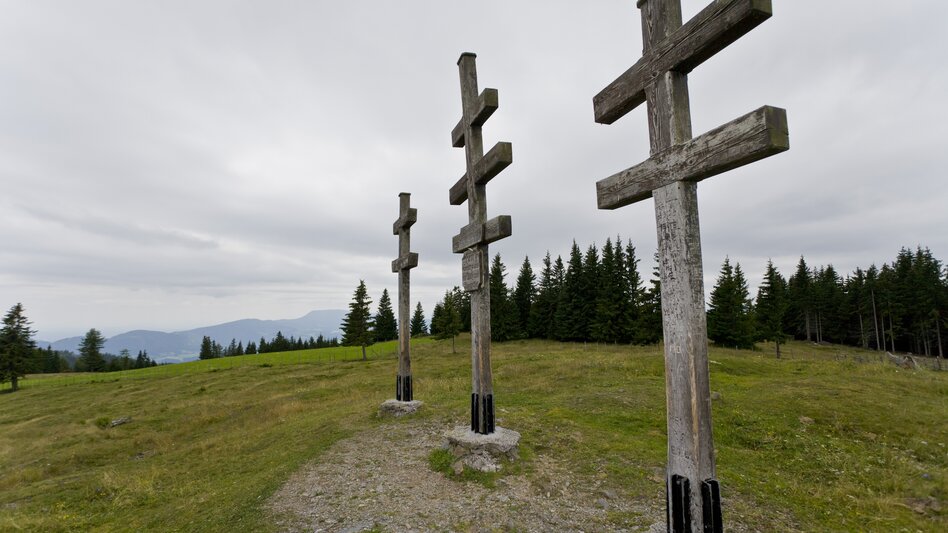 Wetterkreuz auf der Sommeralm