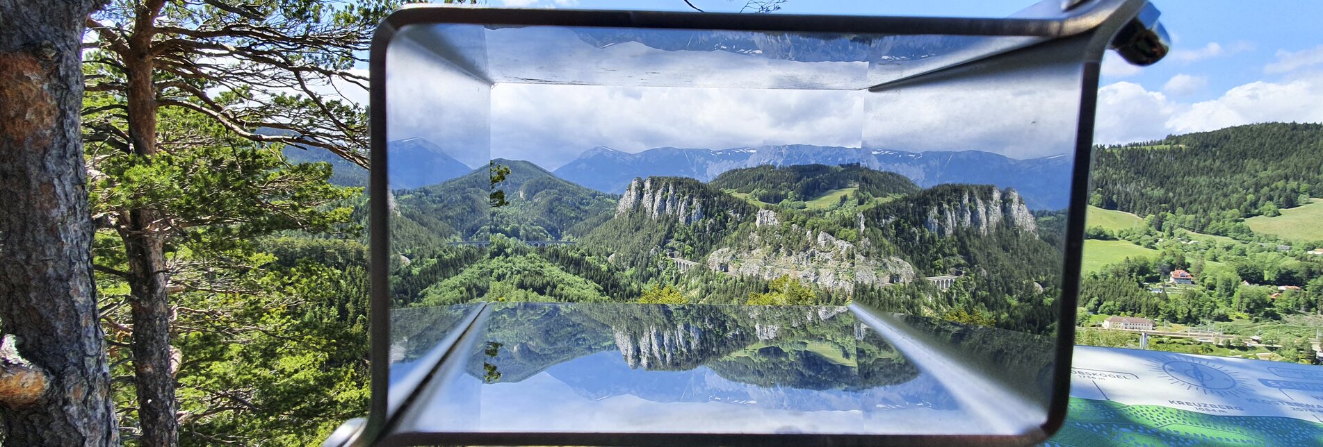 Bahnwanderweg beim UNESCO Weltkulturerbe Semmering | © Steiermark Tourismus | Günther Steininger