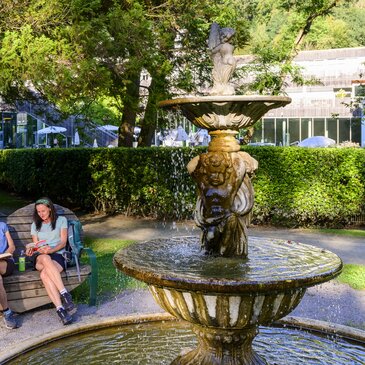 Im Kurpark von Bad Gleichenberg bei der Therme