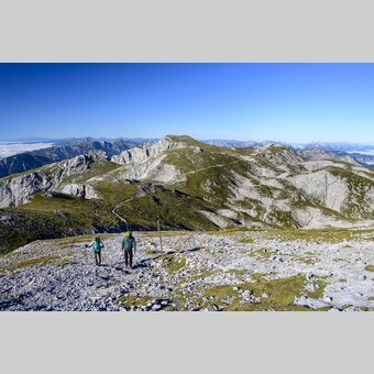 Am Weg von der Sonnschienalm zum Schiestlhaus | © STG | pixelmaker.at