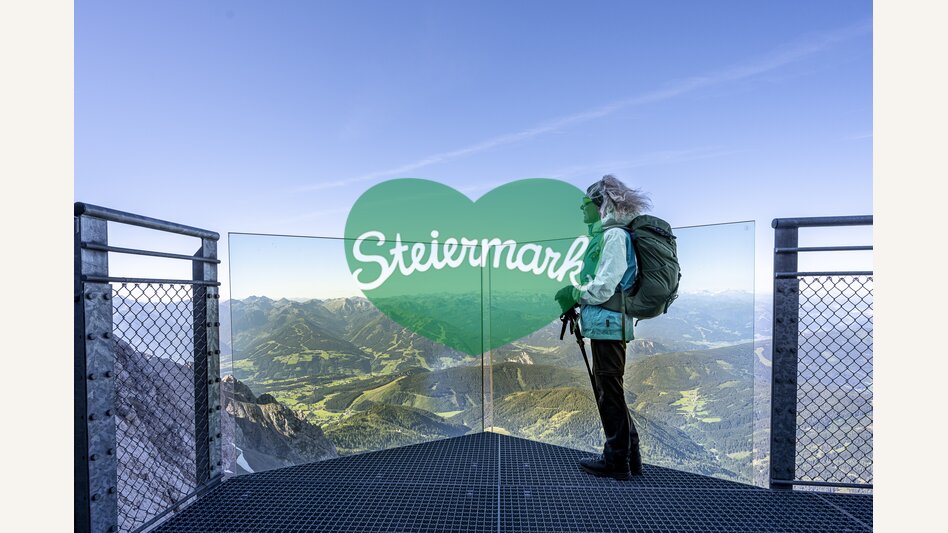 Skywalk am Dachstein, Start der Wanderroute Vom Gletscher zum Wein | © STG | pixelmaker.at