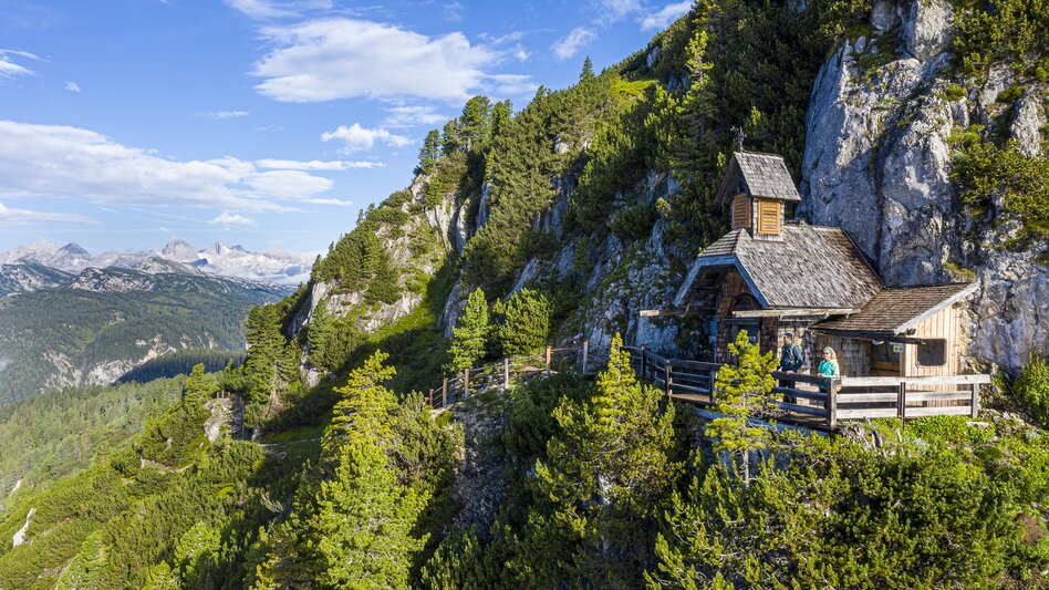 Friedenskircherl am Stoderzinken mit Dachstein | © STG | pixelmaker.at