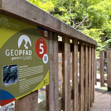 Geopfad in der Nothklamm im Naturpark Eisenwurzen | © STG | Günther Steininger