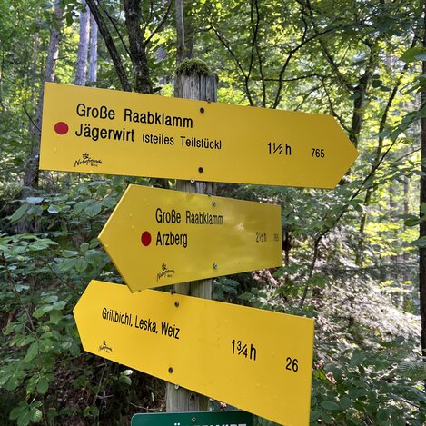 In der Raabklamm, der längsten Klamm Österreichs | © STG | Günther Steininger