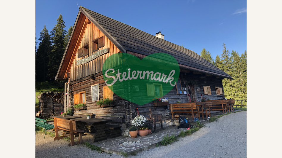 Ritzingerhütte on the Viehbergalm | © STG | Eva Unterhuber