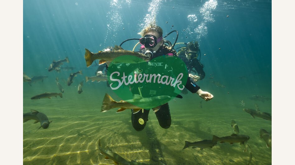 Alpenaquarium Grüblsee | © Erzberg-Leoben | Susanne Einzenberger