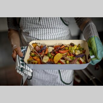 Colourful oven vegetables | © Steiermark Tourismus | Tom Lamm