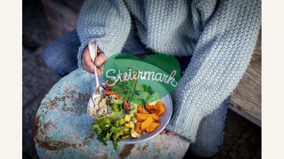 Oven vegetables with quinoa from Styria | © Steiermark Tourismus | Tom Lamm