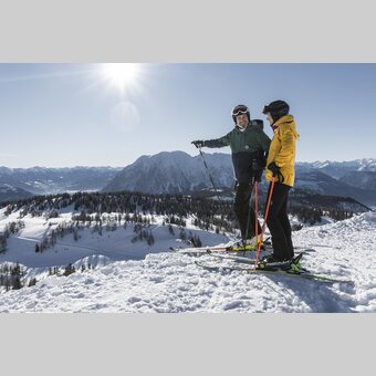 Skiing on the Tauplitzalm | © Steiermark Tourismus | Punkt & Komma
