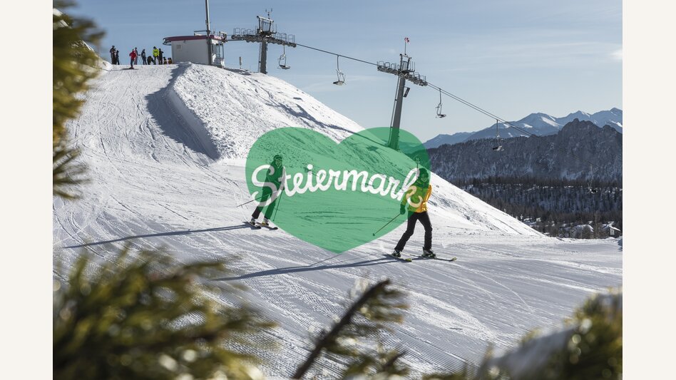 Skifahren auf der Tauplitzalm | © STG | Punkt & Komma