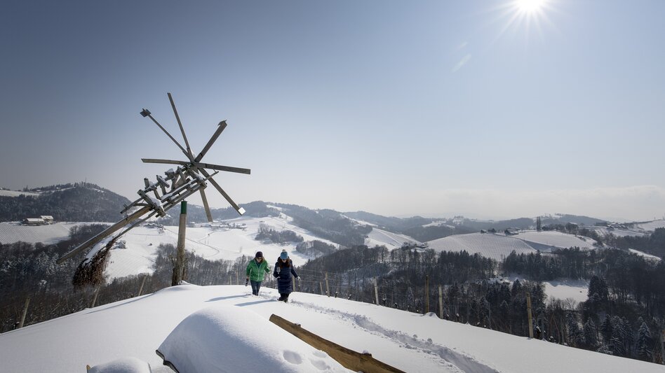 Weinwinter mit Klapotetz, Südsteiermark | © Steiermark Tourismus | Tom Lamm